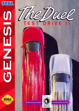 Test Drive II - The Duel box art