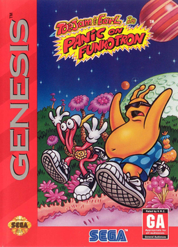 ToeJam _ Earl in Panic auf Funkotron