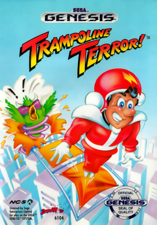 Trampoline Terror! box art