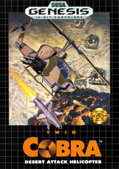 Twin Cobra - Desert Attack Helicopter box art