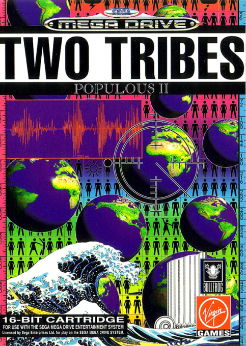 Two Tribes - Populous II box art