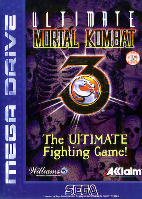 Ultimate Mortal Kombat 3 box art