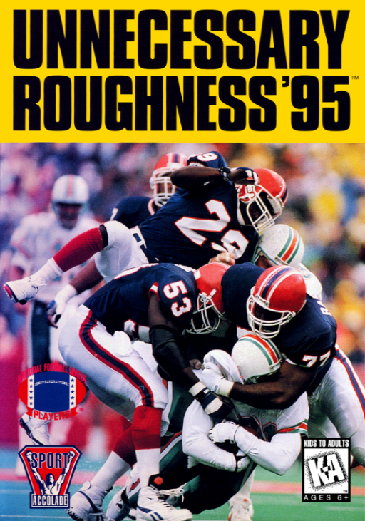 Unnecessary Roughness '95 box art