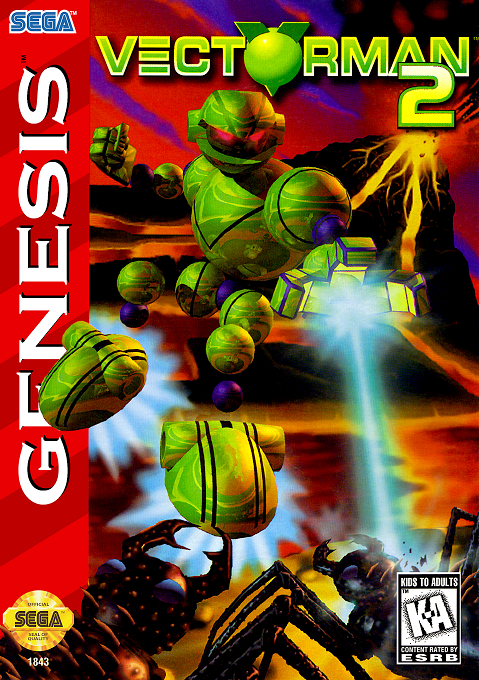 Vectorman 2 box art