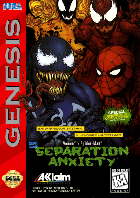 Venom . Spider-Man - Separation Anxiety (USA, Europe)