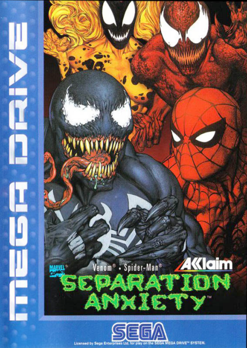 Venom . Spider-Man - Separation Anxiety box art