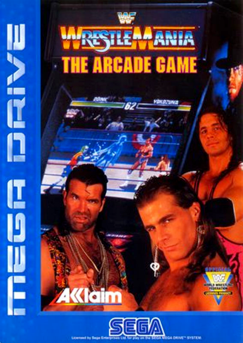 WWF WrestleMania - The Arcade Game box art