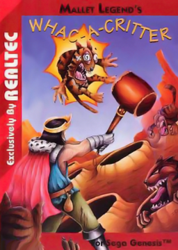 Mallet Legend's Whac-a-Critter ~ Mallet Legend box art