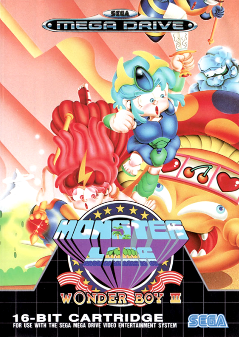 Wonder Boy III - Monster Lair box art