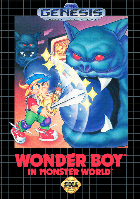 Wonder Boy in Monster World box art