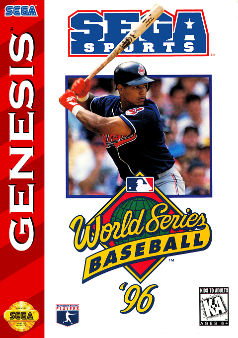 World Series Baseball '96 box art