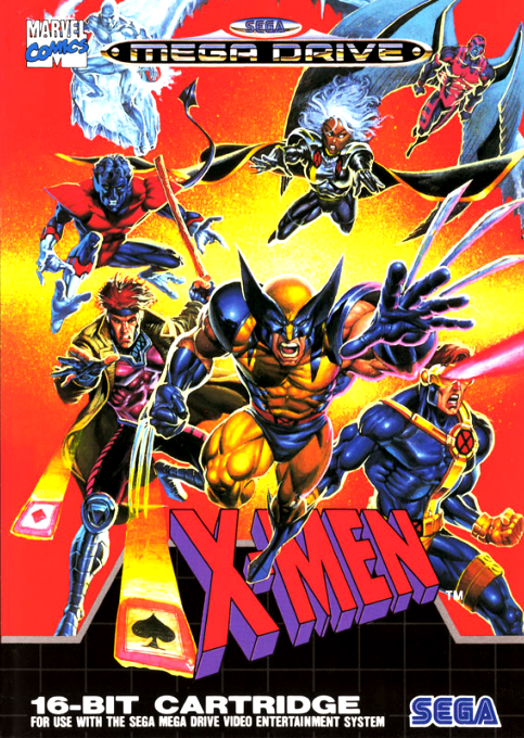 X-Men box art