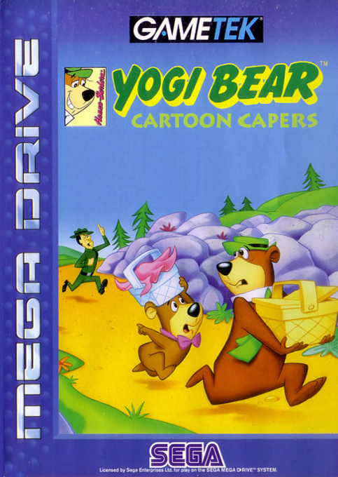 Yogi Bear - Cartoon Capers box art