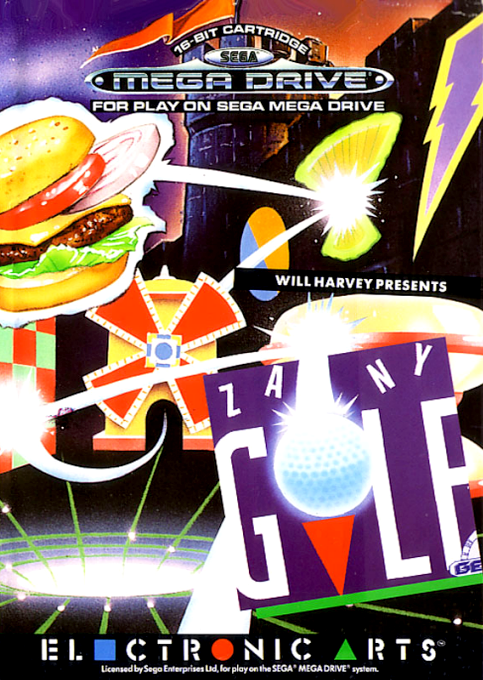 Zany Golf box art