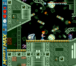 Gameplay of The Adventures of Mighty Max
