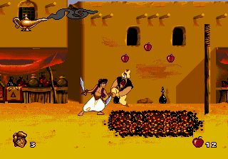 Gameplay of Aladdin