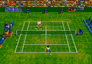 Gameplay of Andre Agassi Tennis