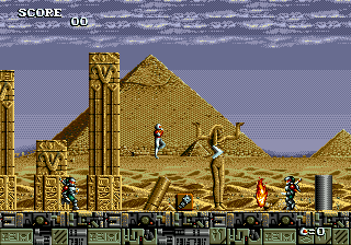 Gameplay of Atomic Runner