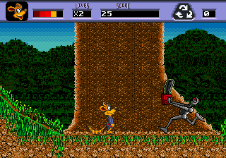 Awesome Possum Kicks Dr Machino's Butt!