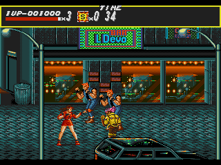 Bare Knuckle - Ikari no Tetsuken - Streets of Rage