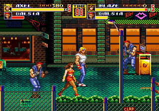 Bare Knuckle II - Shitou e no Requiem _ Streets of Rage II (Japan, Europe)