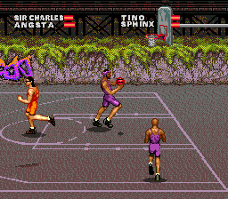 Gameplay of Barkley Shut Up and Jam 2