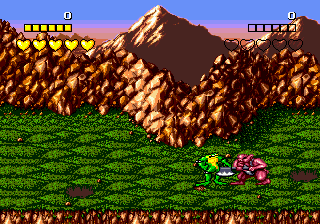 Gameplay of Battletoads