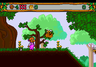 Gameplay of The Berenstain Bears' Camping Adventure