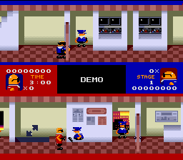 Gameplay of Bonanza Bros.