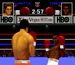 Gameplay of Boxing Legends of the Ring