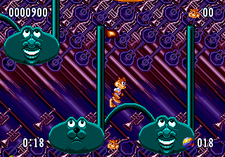 Gameplay of Bubsy II
