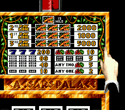 Gameplay of Caesars Palace