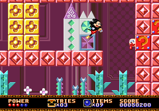 Gameplay of Castle of Illusion Starring Mickey Mouse