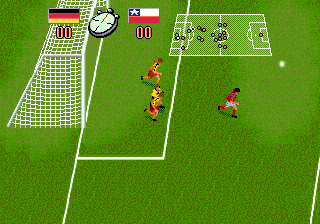 Gameplay of Champions World Class Soccer