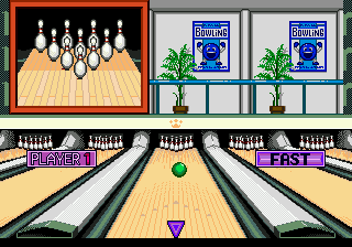 Gameplay of Championship Bowling