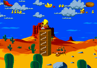 Gameplay of Cheese Cat-Astrophe Starring Speedy Gonzales