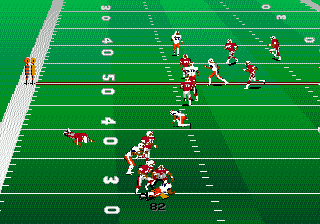 Gameplay of College Football USA 96