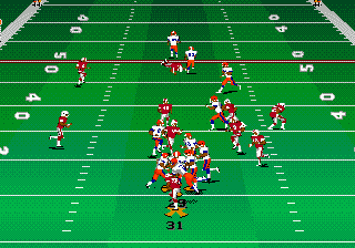 Gameplay of College Football USA 97