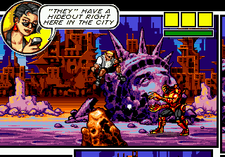 Gameplay of Comix Zone
