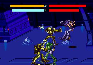 Gameplay of Cyborg Justice