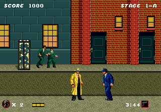 Gameplay of Dick Tracy