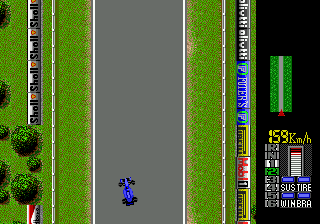 Gameplay of F1 Circus MD