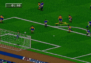 Gameplay of FIFA Soccer 96