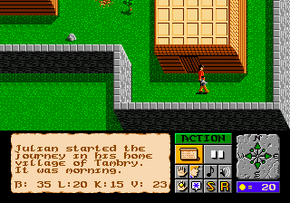 Gameplay of The Faery Tale Adventure