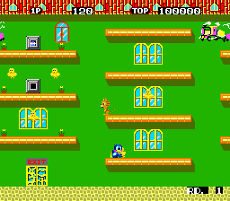 Gameplay of Flicky