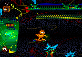 Gameplay of Garfield - Caught in the Act