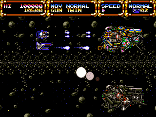 Gameplay of Gleylancer