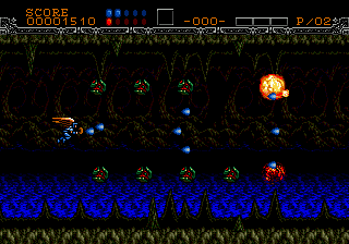 Gameplay of Gynoug