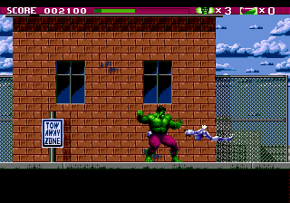 Gameplay of The Incredible Hulk