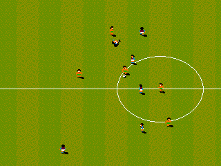 Gameplay of International Sensible Soccer